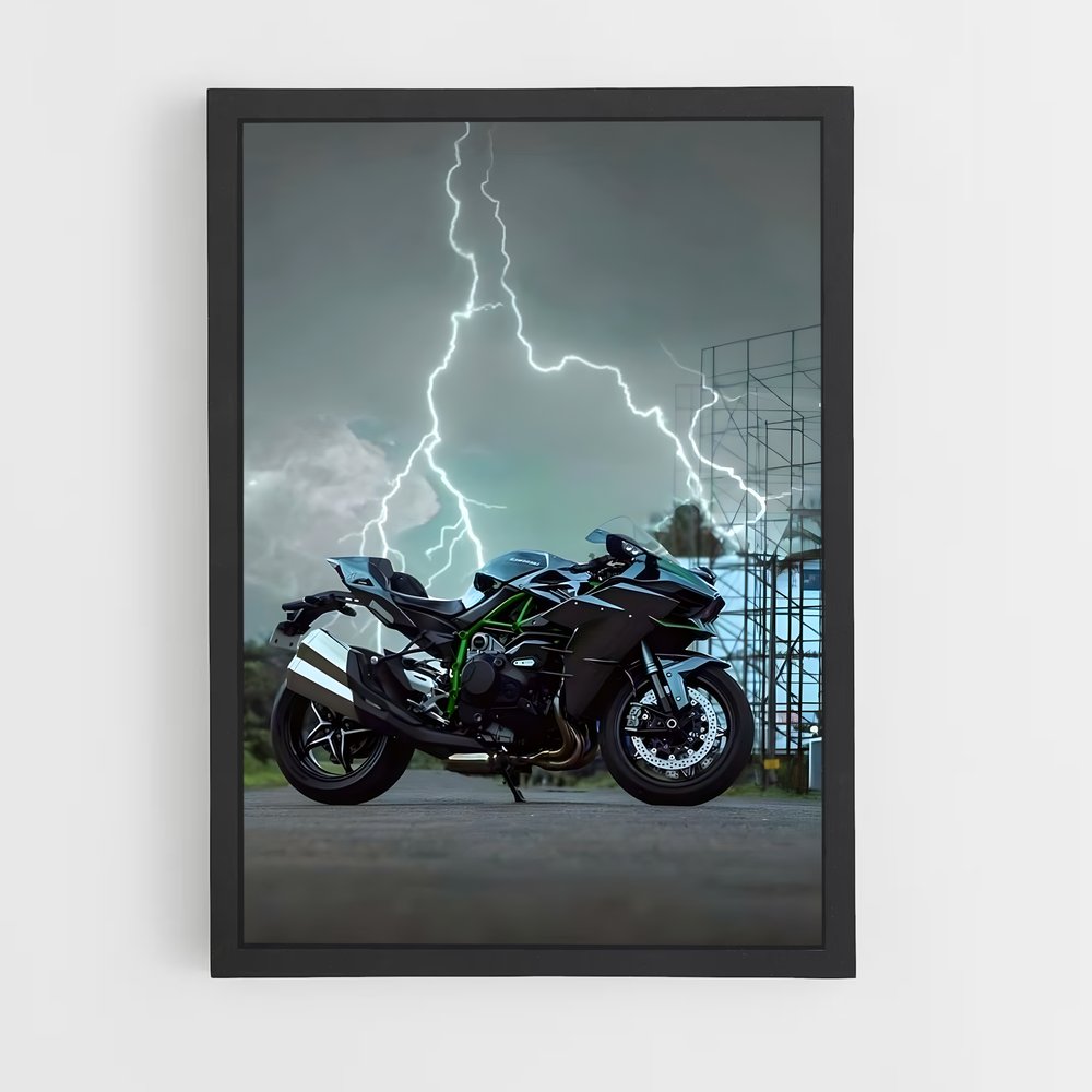 Poster Tempête de Motos (vue 2)
